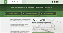 Desktop Screenshot of nasrecruitment.com